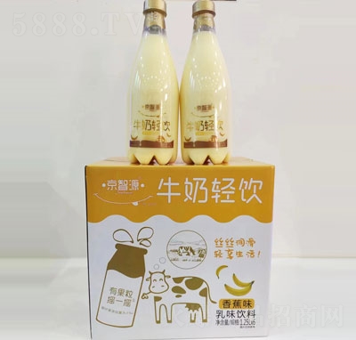 京智源香蕉味乳味飲料1.25LX6