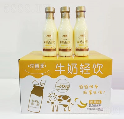京智源香蕉味乳味飲料450mlX15