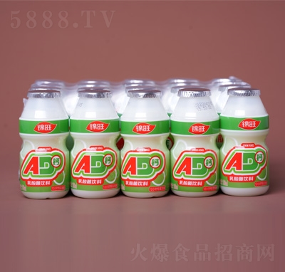 錦旺AD鈣乳酸菌飲料招商