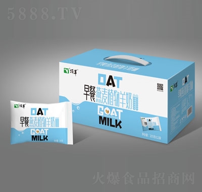 頂羊燕麥植物羊奶復(fù)合蛋白飲料205gX12