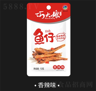 巧大娘小魚仔湖南特產休閑小零食小魚仔魚干香辣味