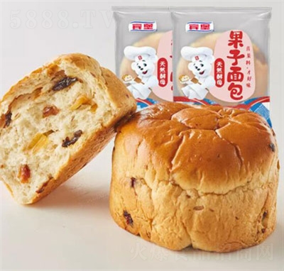賓堡多菲角休閑零食糕點蛋糕點心小面包學(xué)生早餐果子面包