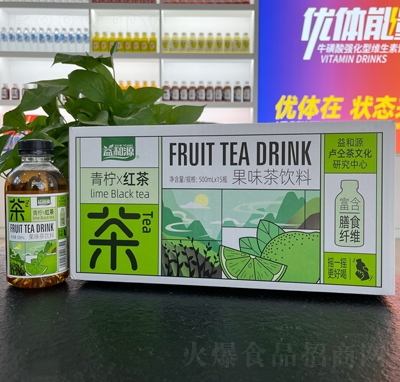 益和源青檸紅茶果味茶飲料500mlX15瓶