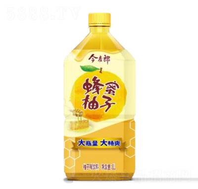 今麥郎1L大瓶蜂蜜柚子