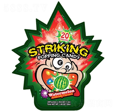 striking�����Ǳ�ը������ζ30g���f���eʳƷ