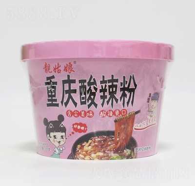 靚姑娘重慶酸辣粉方便速食