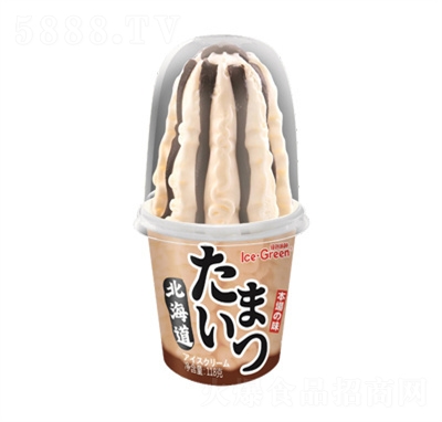 綠色兵種北海道火炬雪糕休閑食品
