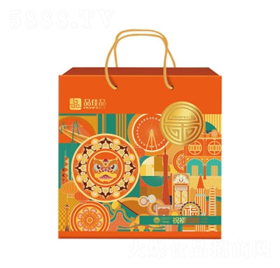 品佳品祝福團圓月餅中秋月餅840g