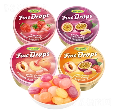 Woogie�ƶ�ˮ��ζ��200gӲ�ǹ����e��ʳ