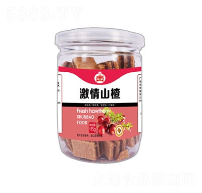 順寶優(yōu)品激情山楂115g休閑食品招商