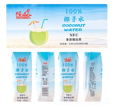 1̖100%Ҭˮ245mlX6X4M