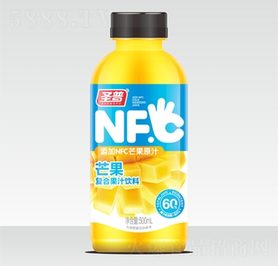 圣普芒果復(fù)合果汁飲料500ml