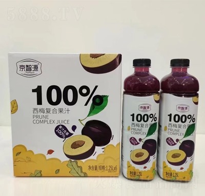 京智源復(fù)合果汁飲料西梅汁1.25L×6