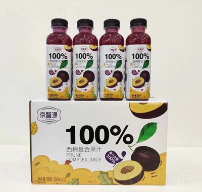 京智源復(fù)合果汁西梅汁500ml×15