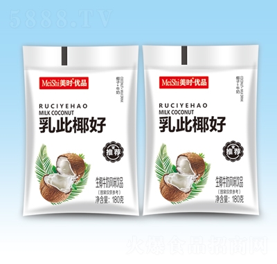 美時生椰牛奶180g