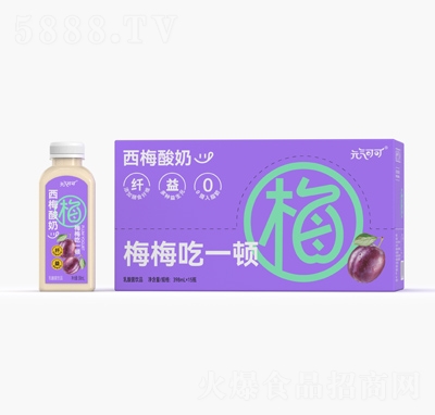 益和源西梅酸奶飲品398ml×15