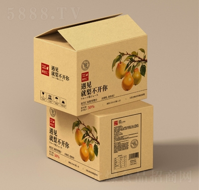 果芝仁果漿型梨汁350ml×20瓶