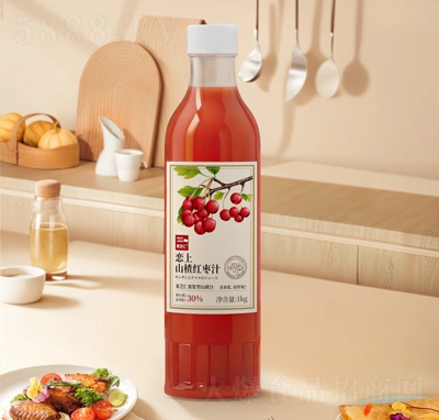 果芝仁果漿型山楂汁1kg