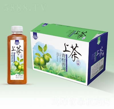 優(yōu)福源青柑普洱花茶飲料520mlX15瓶