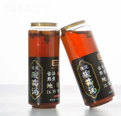乾梁齋桂花酸梅湯風(fēng)味飲料490毫升