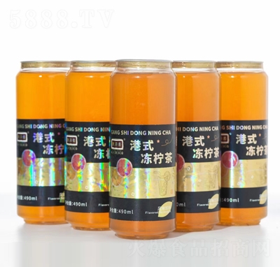 乾梁齋港式凍檸茶風(fēng)味飲料490ml