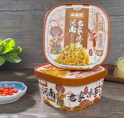 永笙記老家涼面方便面食品甜辣味