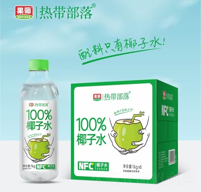 ���ϟᎧ����100%Ҭ��ˮ1kgX6ƿ