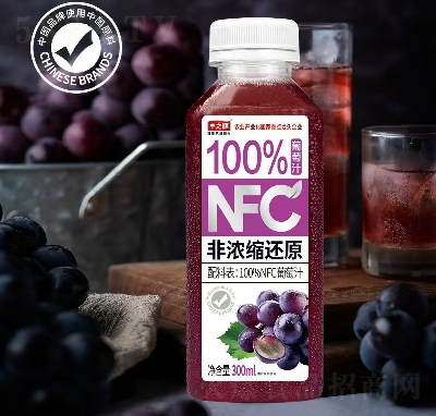 豐之源NFC葡萄汁果汁飲料招商