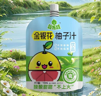 智樂娃金銀花柚子汁復(fù)合果汁110毫升