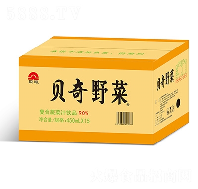 貝奇野菜復合果蔬汁飲品450mlx15瓶