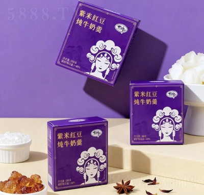 有情郎紫米紅豆燉牛奶羹180g招商