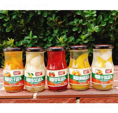 潤(rùn)養(yǎng)季冰糖水果罐頭248g