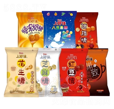 上好佳多口味硬糖零食