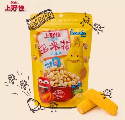 上好佳官方玉米花奶油味80g