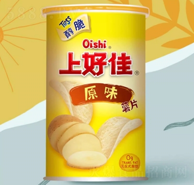 上好佳罐裝薯片40g原味
