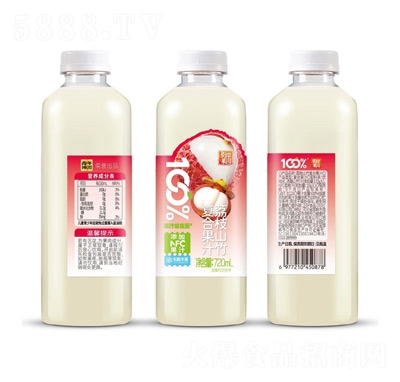 青年神果100%荔枝山竹汁720ml