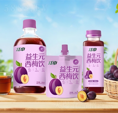 江中益生元西梅飲