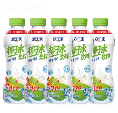 歡樂家椰子水飲料500ml飲品