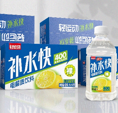 輕運動補水快電解質飲料沁心檸檬味1L×12瓶