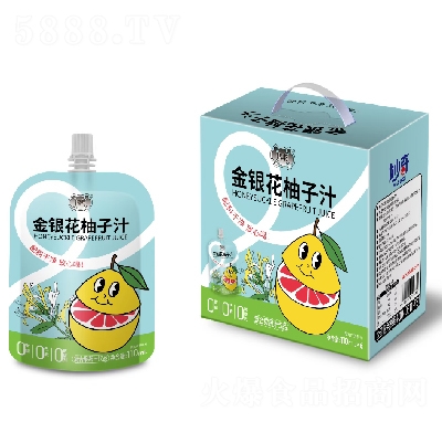 銀典金銀花柚子汁110ml×6