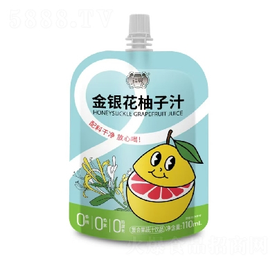 銀典金銀花柚子汁110ml
