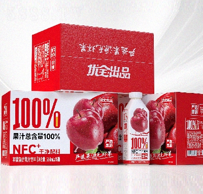 優(yōu)全蘋果汁560ml×15瓶