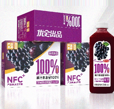 優(yōu)全葡萄汁1L×8瓶