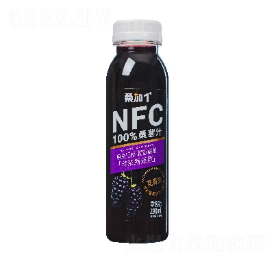 桑加一NFC100%290ml桑葚汁