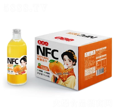 魯美人果汁橙汁1L×6