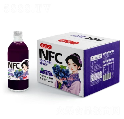 魯美人果汁葡萄汁1L×6