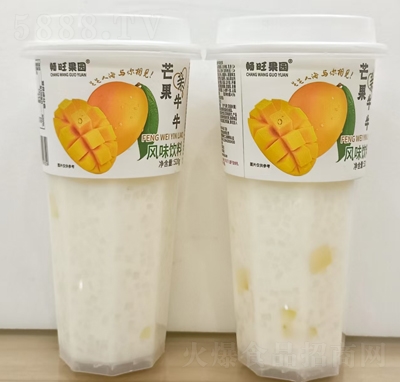 暢旺果園芒果牛乳風(fēng)味飲料520g