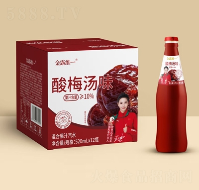 ��¶�Sһ��÷��ζ��Ϲ�֭��ˮ520ml��12