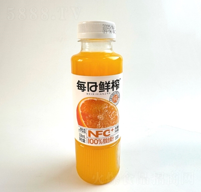 珍珍每日鮮榨NFC100%橙復合果汁336ML