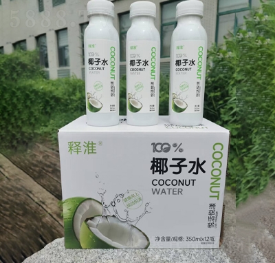 釋淮椰子水350ml×12